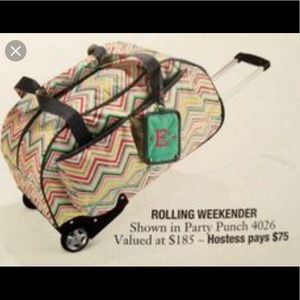 thirty one rolling duffle